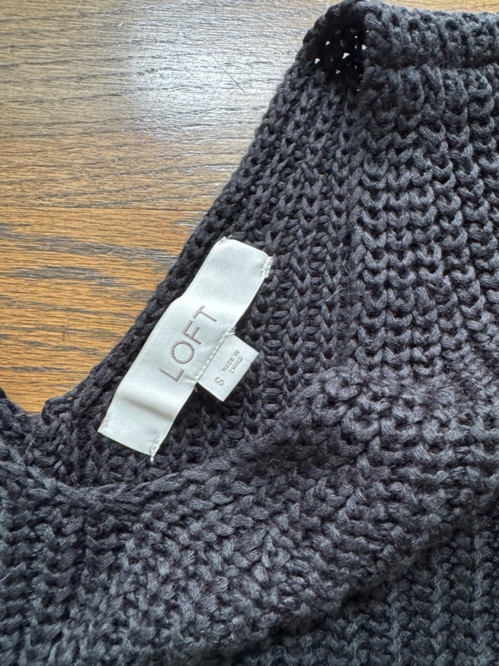 LOFT Sleeveless Sweater Tank Bundle Black & Rust Size S - Picture 4 of 8